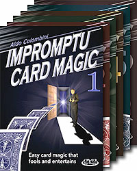 ALDO COLOMBINI&#039;S IMPROMPTU CARD MAGIC COFFRET 6DVD