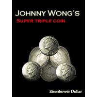 SUPER TRIPLE COIN EISENHOWER DOLLAR WITH DVD